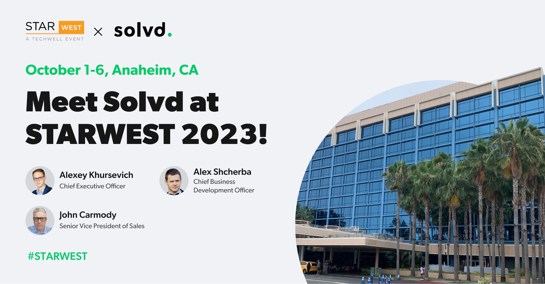 Solvd Will Take Part in the StarWest Conference in Anaheim